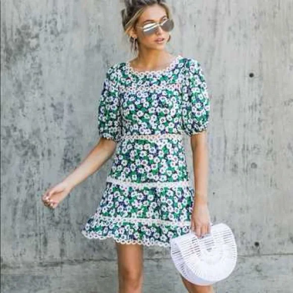 Olivaceous | Dresses | Olivaceous Green And White Mini Dress | Poshmark Olivaceous | Dresses | Olivaceous Green And White Mini Dress | Poshmark